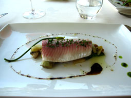 Lunch at Le Chateau du Mont Joly - April 2010..